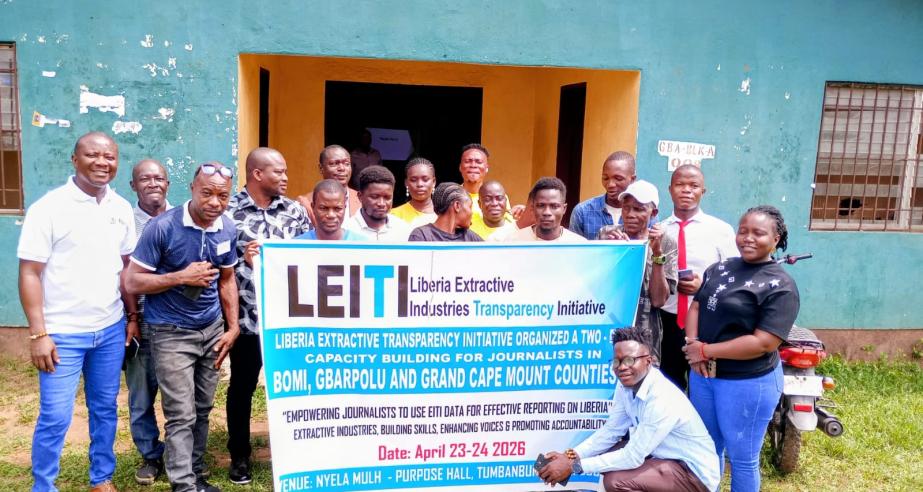 LEITI engagement with fifteen (15) rural journalists 